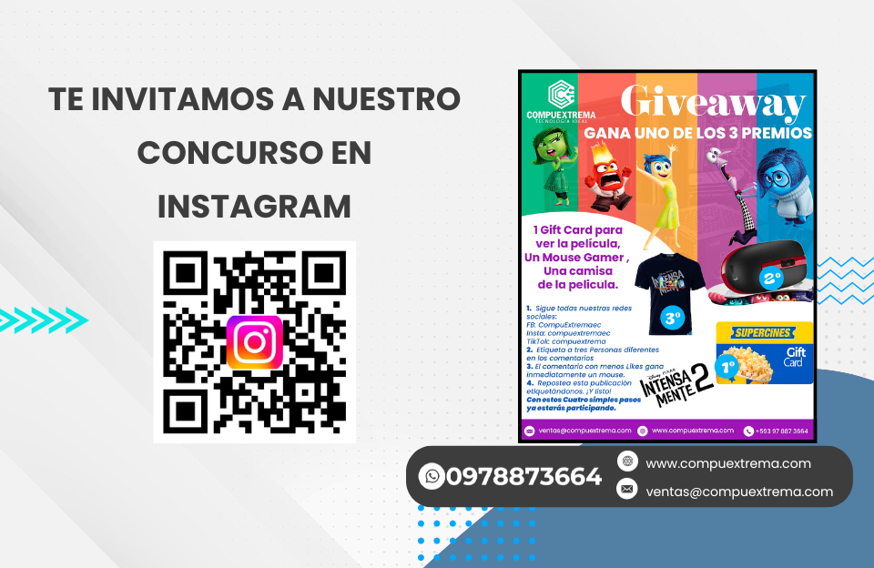 TE INVITAMOS A NUESTRO CONCURSO EN INSTAGRAM