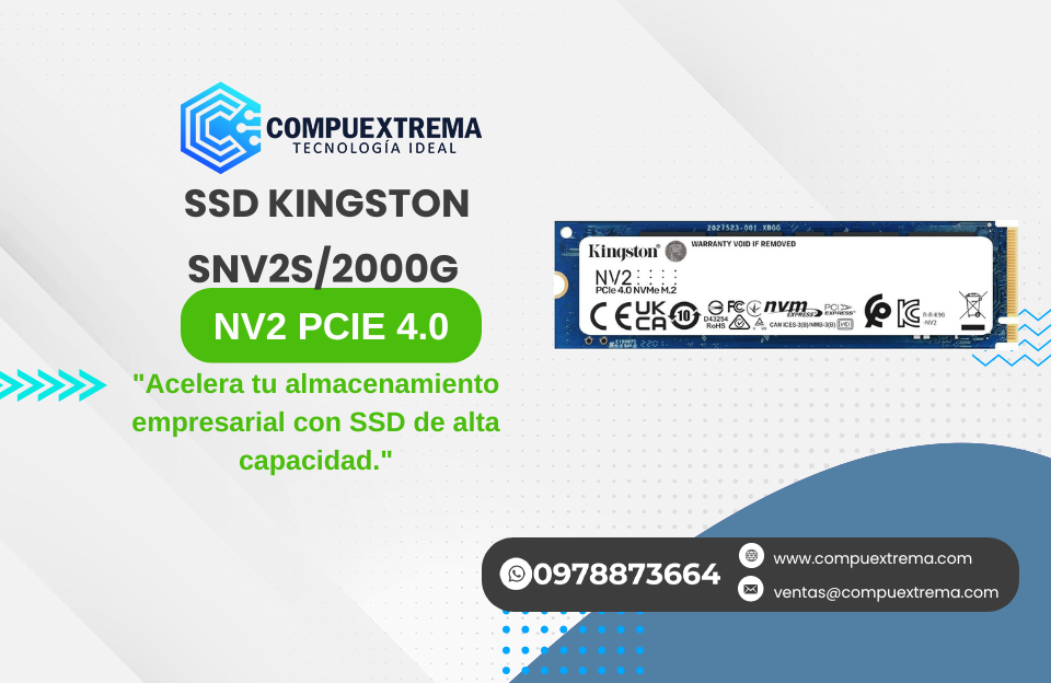 SSD KINGSTON SNV2S/2000G