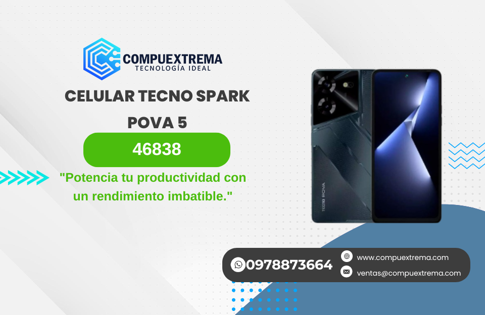 Celular TECNO Spark POVA 5