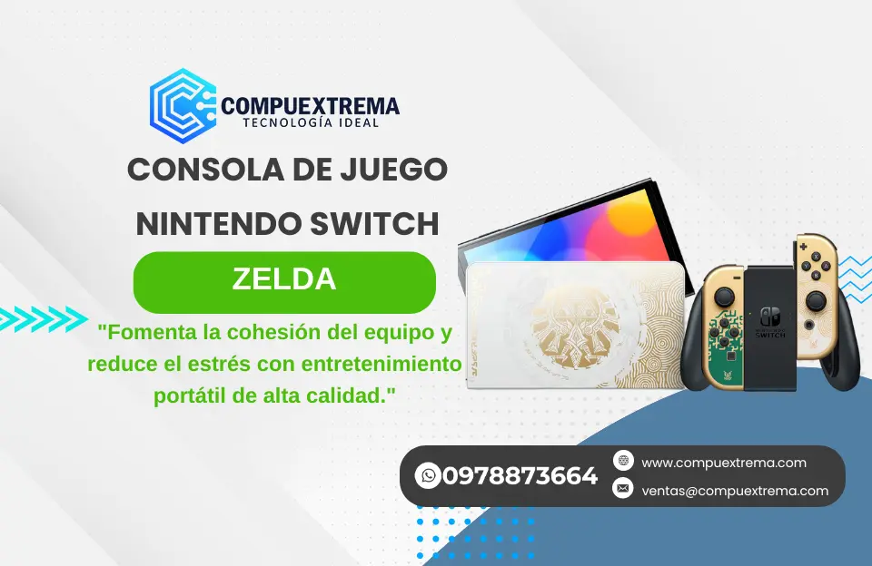 Consola Nintendo Switch OLED Zelda