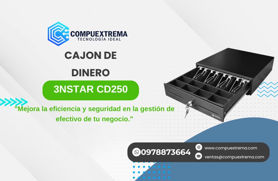 Cajón de Dinero 3NSTAR CD250