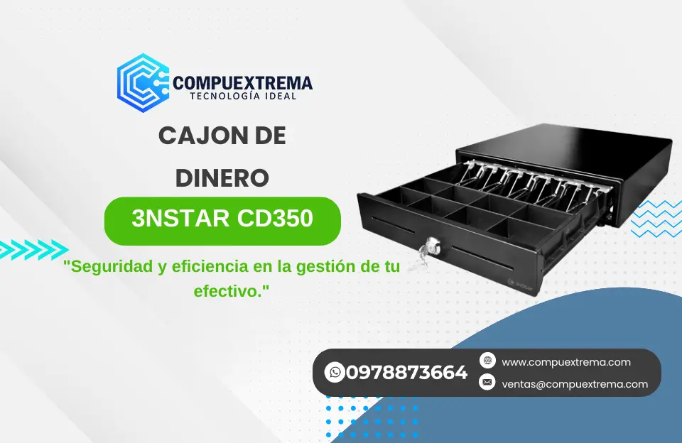 Cajón de Dinero 3NSTAR CD350